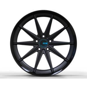 24 Inch 5x112 3 Piece Wheels Matt Black Aluminum Alloy OEM
