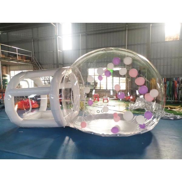 Printing Available Inflatable Party Tent With Balloon Transparent Inflatable