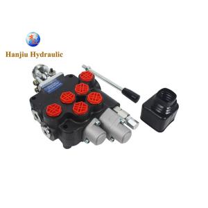 China 2 Bank 3 Way 3 Position Cylidner Spool And 4 Way 4 Postion Floating Hydraulic Valve P80 on sale