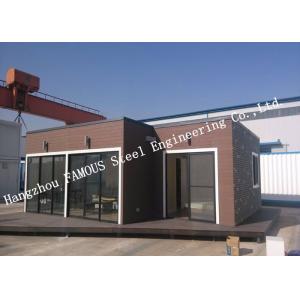 Classroom / Office Units Structural Steel Construction Modular Container House