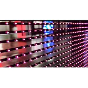 75% Transparent Glass LED Screen with Long Service Life