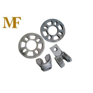 Ungalvanized Casted Layher Steel Ring Ledger End Head With Wedge