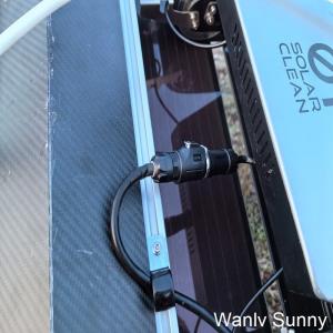 Automated Running Robot With Rolling Brush Crawler Style Solar Panel