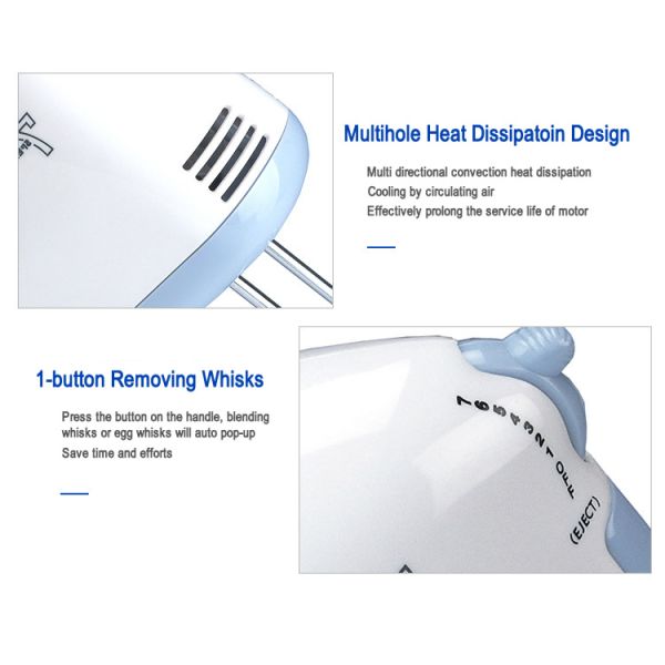 Automatic Mixer Electric Household Automatic Egg Beater Egg Beater Baking Mini Hand Egg Beater