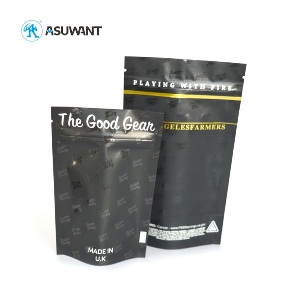 3.5g Cookies Smell Proof Mylar Bags For Weed Weed Canabis Cigar Medical Packaging