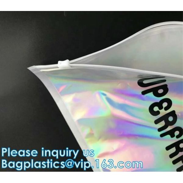 Metallized mailer pac Hologram Shiny Foil Glamour Holographic Mailers Metallic