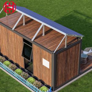 Modern Apartment Design Style Prefabricated Modular Container House with Solar