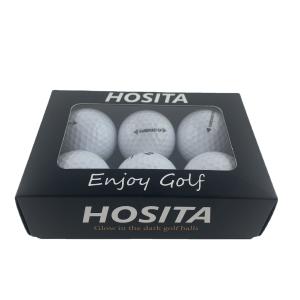 Custom Recycled Gift Craft Golf Ball Packaging Box With Window