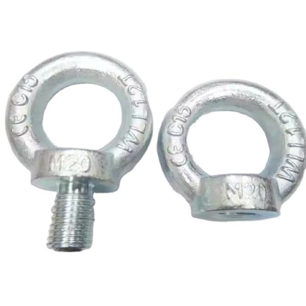 ZINC Finish Eye Bolt Eye Screw M6-M36 Carbon Steel Lifting Ring with Galvanized