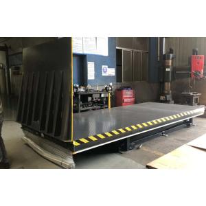 Warehouse Hydraulic Dock Lift With Super Length Electric Lip 1550mm