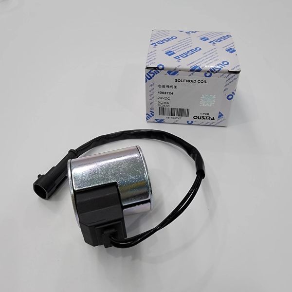 24V Solenoid Valve Coil 4303724 For XGMA XG836 Excavator