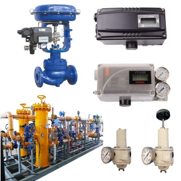 Buy Azbil Pneumatic Control Valve Pressure Ranges PN1.6MPa To 42MPa at wholesale prices
