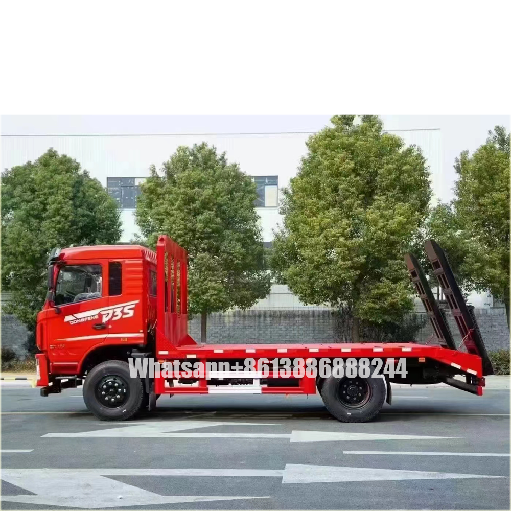Platform Truck With Dump Flatbed Dump Truck Flatbed Truck With Self-unloading