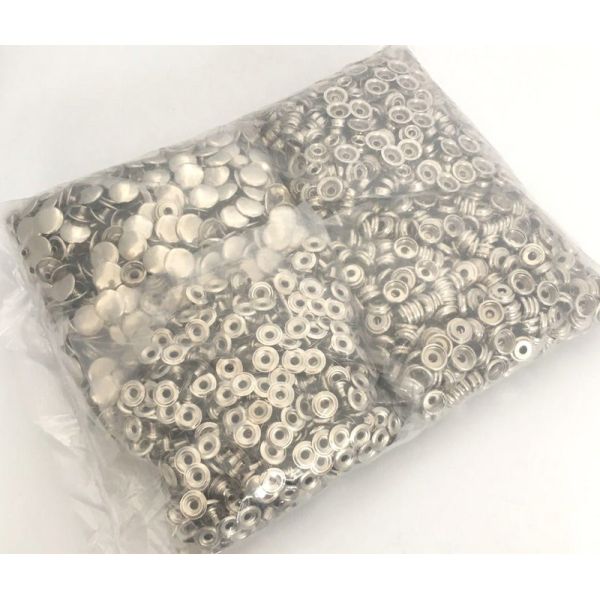 wholesale 15mm Metal material 3 parts Screw Nail Snap button for boat tent