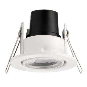 470lm 3000k Tilt LED Downlight Adjustable Recessed Ceiling Lights