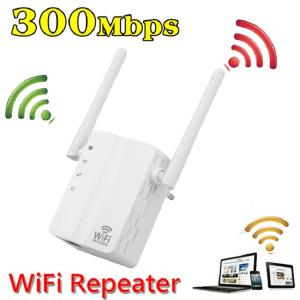 10 / 100M Interface 2.4G 300Mbps Wifi Router Repeater