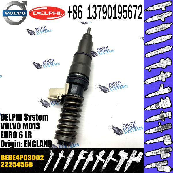 Buy Injector 22254568 7422254568 85002180 85020180 BEBE4P03002 for VOL MD13 EURO 6 LR at wholesale prices