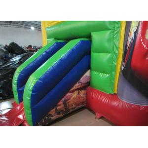Simple cars arch roof inflatable combo & inflatable combos bouncer / 3 in 1