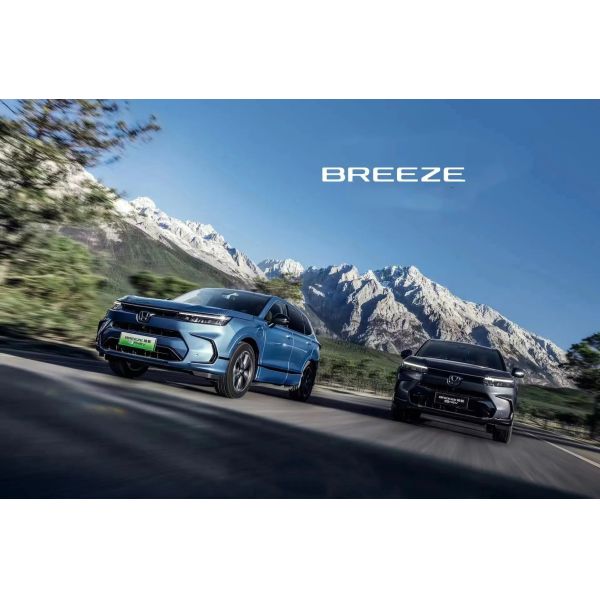 Energy Vehicle 2024 BYD Blue Pink BREEZE Electric Car 5-Door 5-Seat SUV with ePHEV Hybrid and Lithium Iron Phosphate Battery