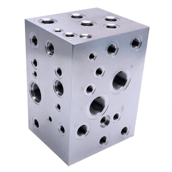 Hydraulic Manifold Block CNC Machining Factory Offering Structural Optimization