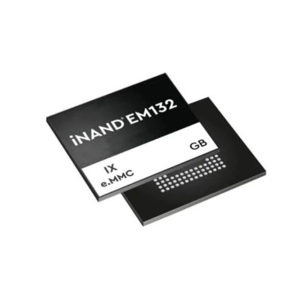 Memory IC Chip SDINBDG4-64G-I2 64GB Industrial eMMC 5.1 HS400 Memory IC TFBGA