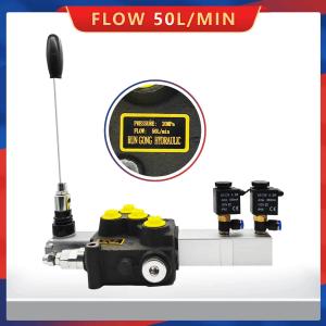 Remote Control Pneumatic Hydraulic Multi-way Valve Cast Iron
