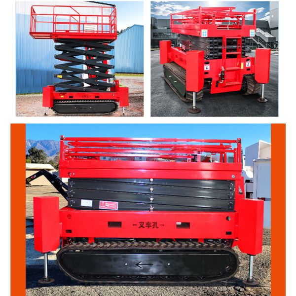 New Hydraulic Scissor Lift Platform for Construction New Lifting Equipment for Hotels
