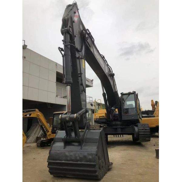 Original Volvo EC 480 Excavator 48 Ton Heavy Machinery Sweden Used Large Excavators