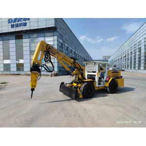 Scaling Jumbo Mining Crushing Rock Drill Chiseling Vehicle Underground Vehicle