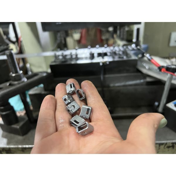 Custom Metal Cable Clamp / Fastener Clip – Precision Stamped, Anti-Loosening,