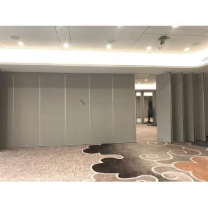 80mm Thickness Operable Partition Wall Customized Size For Conference Rooms