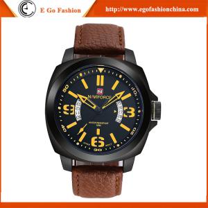 China Sports Watch Fashion Jewelry Wholesale Stainless Steel Back Watch Naviforce Leather Watch on sale