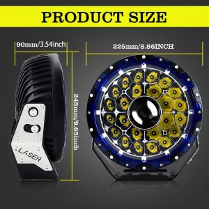 IP68 300W Offroad 4x4 Truck 9 Inch LED Laser Light