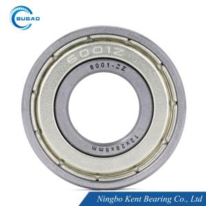 China 10x26x8mm 6000ZZ High Speed Metal Shielded Ball Bearing ABEC-3 on sale