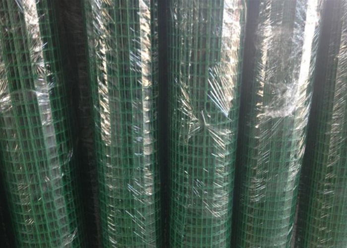 Rabbit / Chicken Cage PVC Coated Welded Wire Mesh Anti - Corrosive ISO SGS Listed