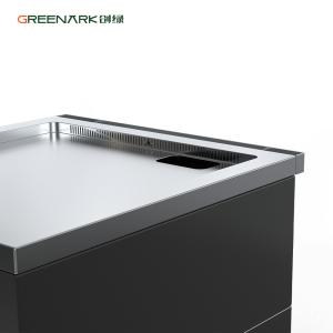 Commercial Kitchen Equipment 4.5KW Multifunction Induction Flat Fryer Teppanyaki