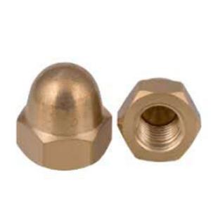 Galvanized Furniture Screw cap brass nut