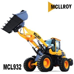 Mini Shovel 2 Ton Wheel Loader YN490 Supercharged Engine