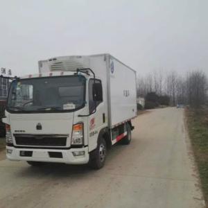 China 18t Refrigerated Straight Truck 80R22.5 Small Refrigerated Truck on sale