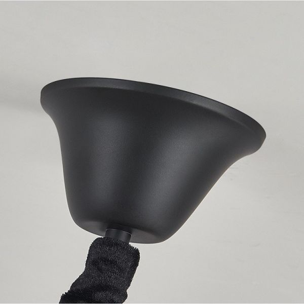 6heads Acrylic Iron Modern Pendant Light Indoor Decoration