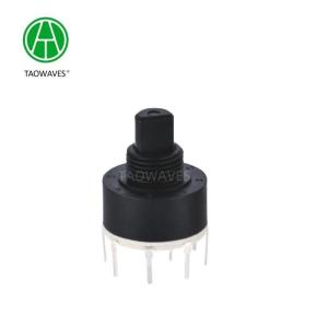 16mm Multiway Switch With Insulated Shaft Self Reset And Multi Way Structure