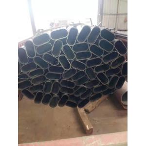 Cold Drawn Elliptical Steel Pipe Strong Carrying Capacity Smooth Surface