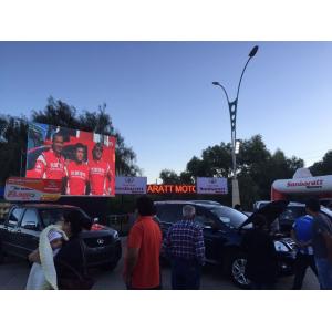 Quality IP45 220V / 50Hz P7.62 1R1G1B 3528 Indoor Led Stage Backdrop display screen For Public Area for sale