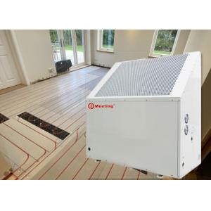 China 12KW White Galvanized Sheet ≤40Db Air To Water Heat Pump With Floor Pipes Heating System on sale