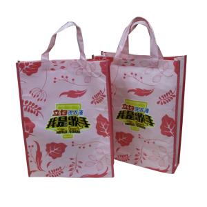 75gsm Cylinder Matt Coated Fabric Carrier Bags With Colorful Printing