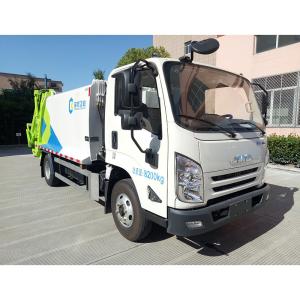 Automatic Garbage Compactor Truck Carrier Rear Loaders Safety Operation
