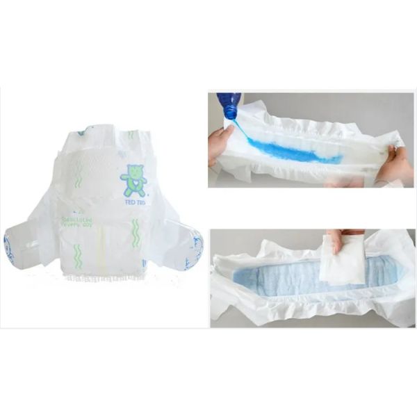Magic tape Size S Boys Disposable Baby Diaper Soft and Breathable
