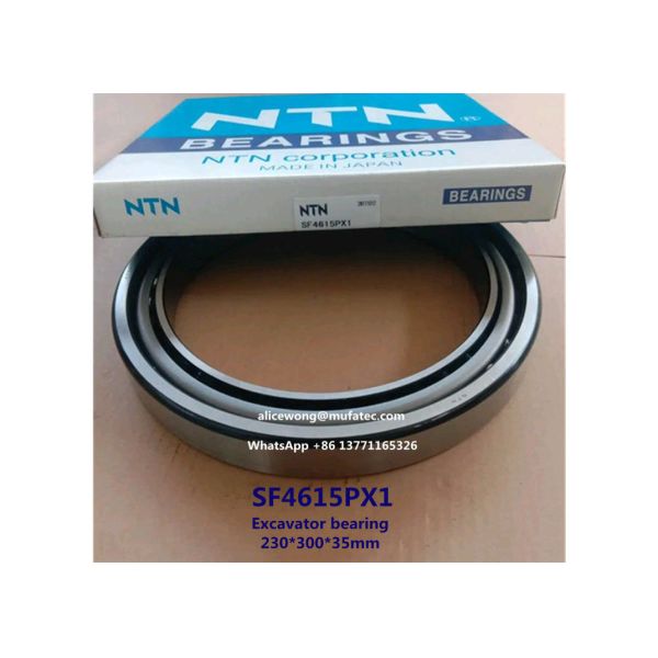 SF4615PX1 SF4615 excavator bearing thin section angular contact ball bearing 230