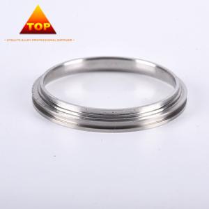 Cobalt Chrome Alloy Valve Seat Ring Spare Parts High Wear Resistance