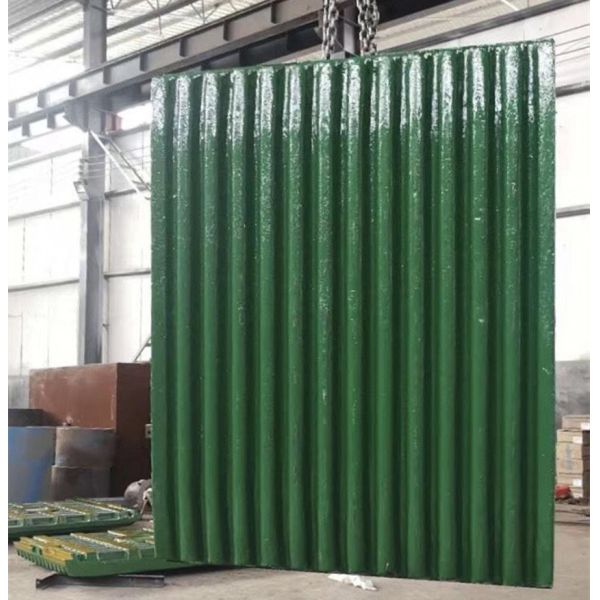 High Manganese Casting Mn18Cr2 Replacement Jaw Crusher Wear Plates